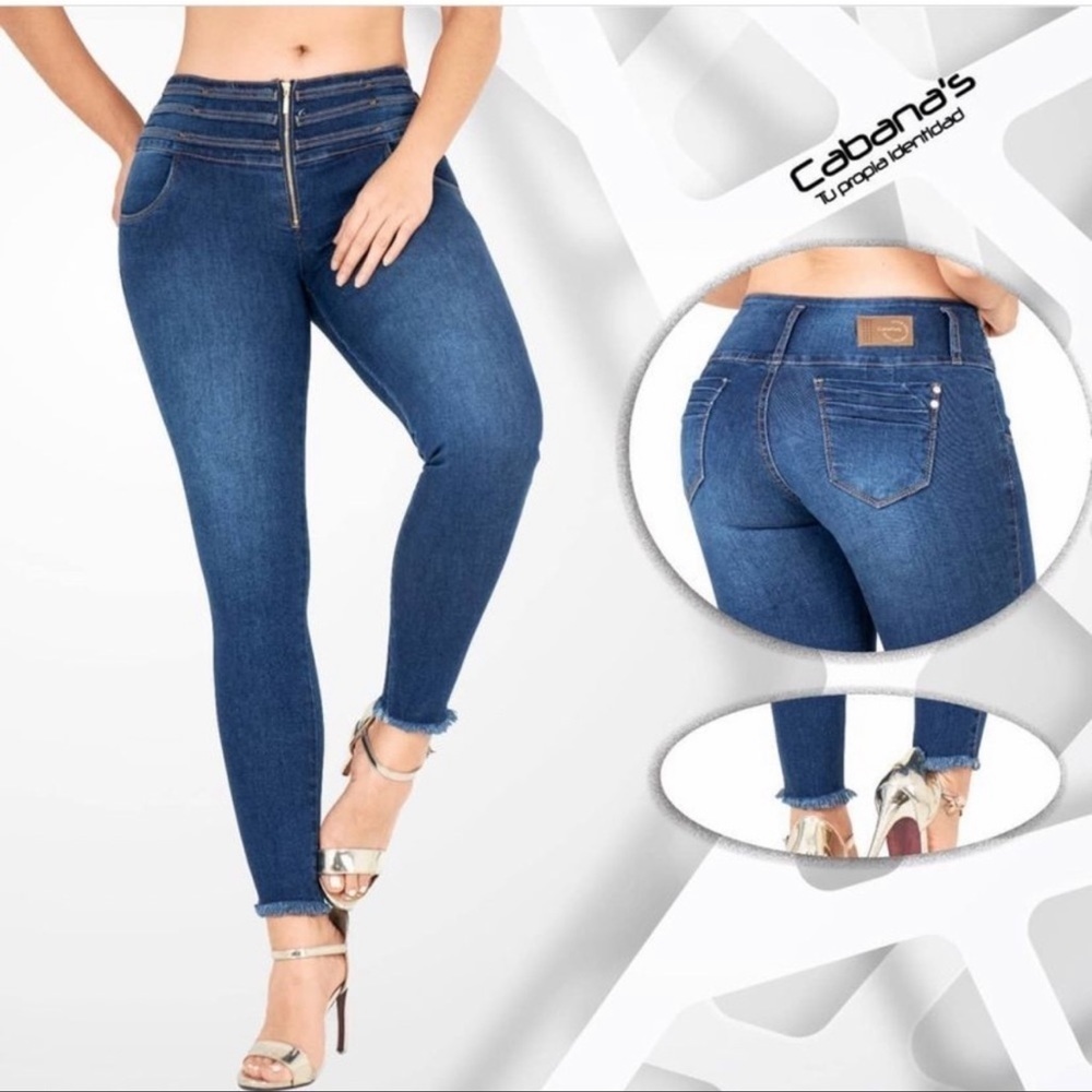 Premium denim CABANA’S Colombian jeans.